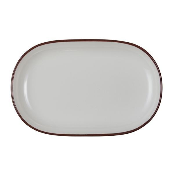 Modest Brown Magnus Oval Platter 37 cm 