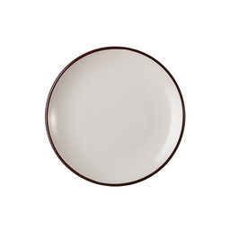 [18001-111023] Modest Brown Lona Flat Plate 23 cm 