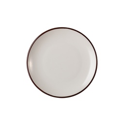 [18001-111021] Modest Brown Lona Flat Plate 21 cm 