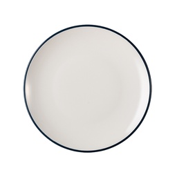 [15001-111027] Modest Navy Lona Flat Plate 27 cm 