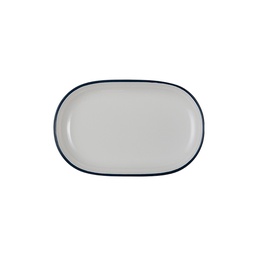 [15001-143023] Modest Navy Magnus Oval Platter 23 cm 