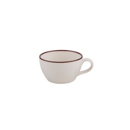 [18001-304227] Modest Brown Alzar Cappuccino Cup 270 cc 